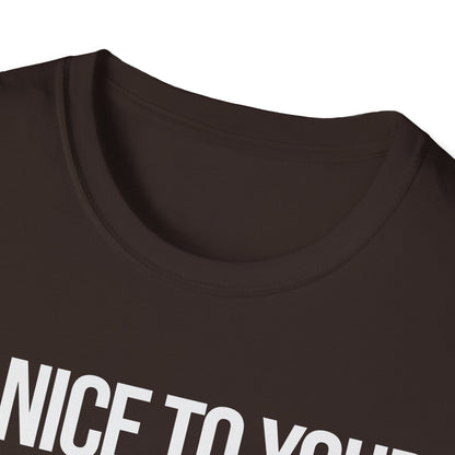 Funny Be Nice to Bartender Bar Pub Bartending T-Shirt Men Women