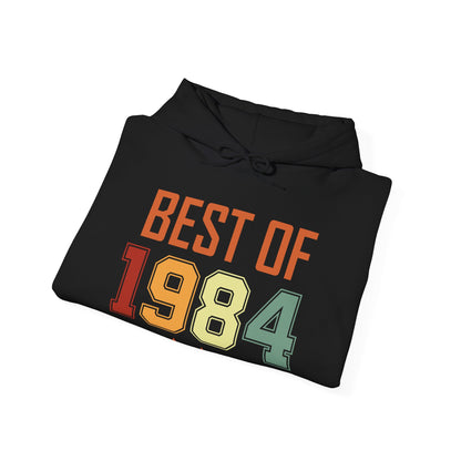 Funny Vintage Best of 1984 40 Year Old Gift 40th Birthday Hoodie For Men Women Hoodie