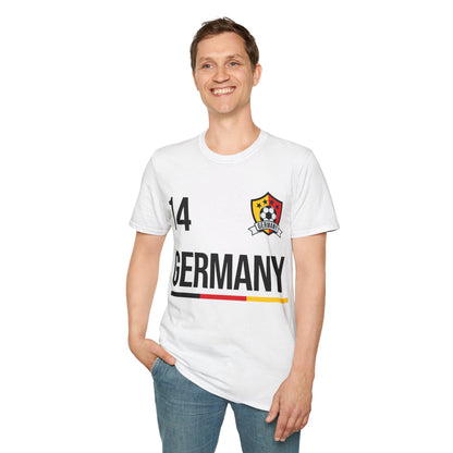 Germany Soccer Jersey Tee Flag Football Champions 2014 Gift T-Shirt
