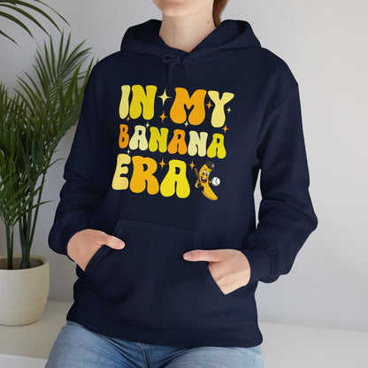 Funny In My Bananas Era Fruit Lover Baseball Player Hoodie For Men Women Hoodie