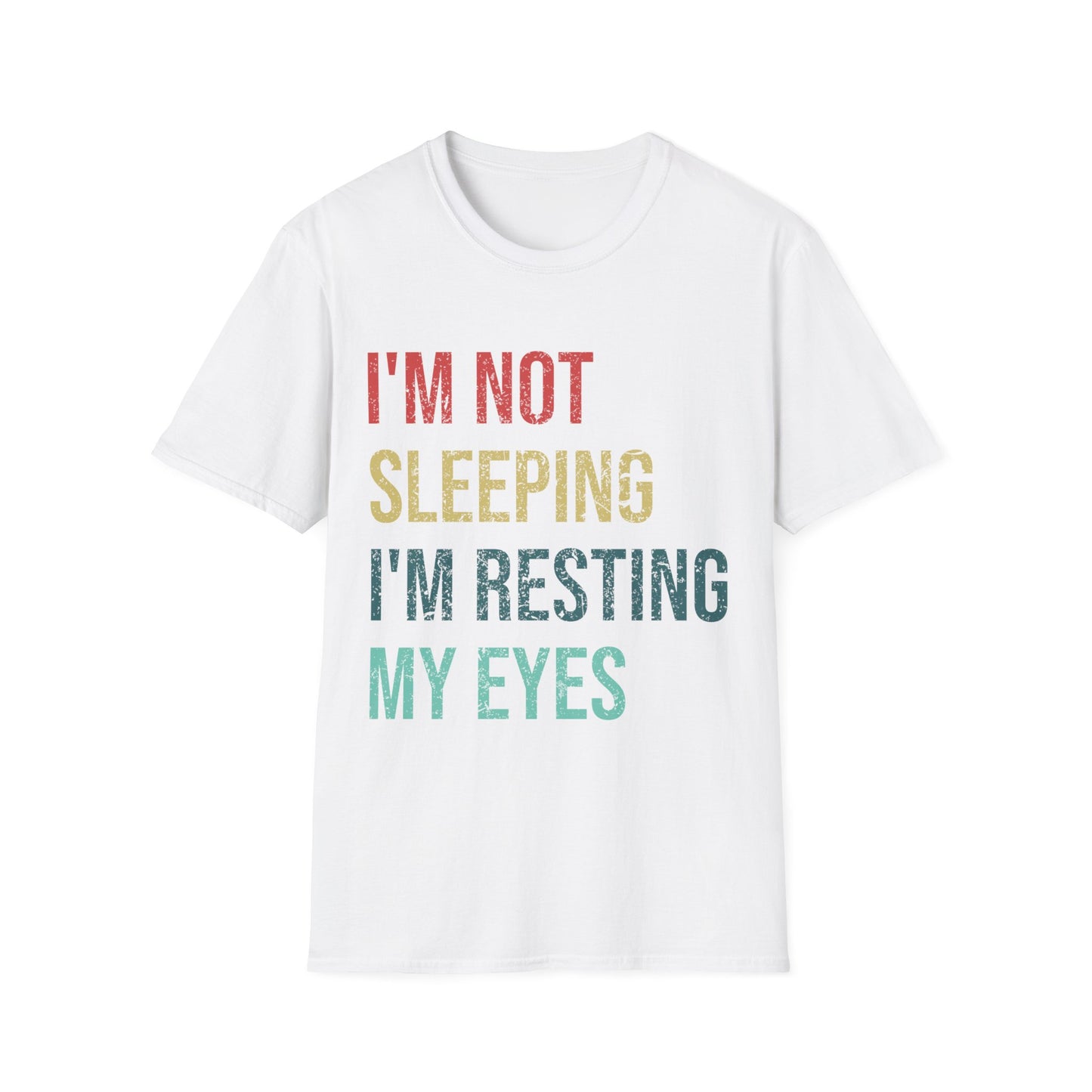 Funny I Am Not Sleeping Im Resting My Eyes Best Dad Daddy Fathers Day Tshirt