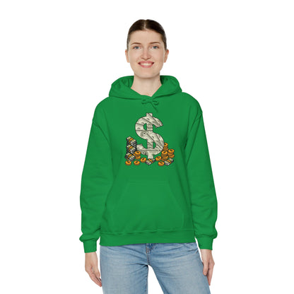 Cool As Dollar Bill Dollar Sign $$ Gift Hoodie For Men Women Hoodie