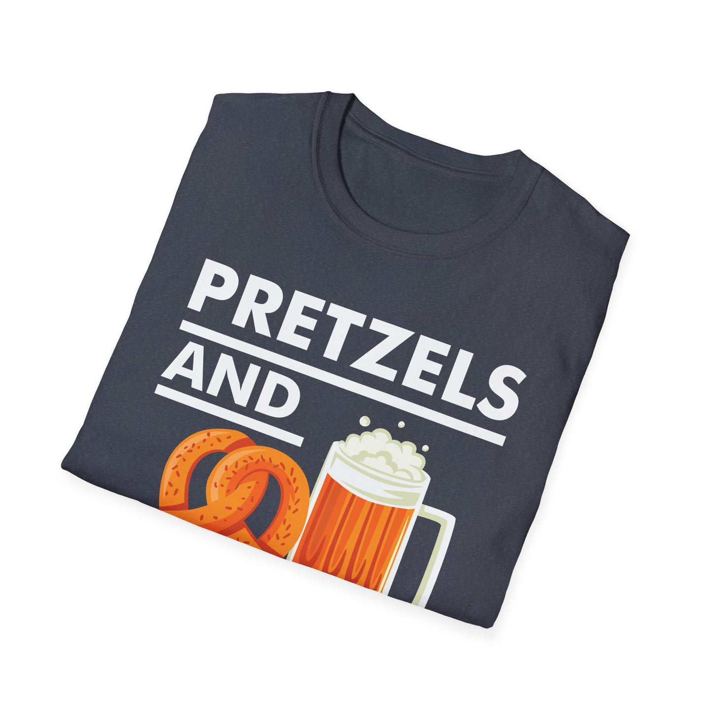 Funny Pretzels & Beer That's Why I'm Here Oktoberfest T-Shirt Men Women