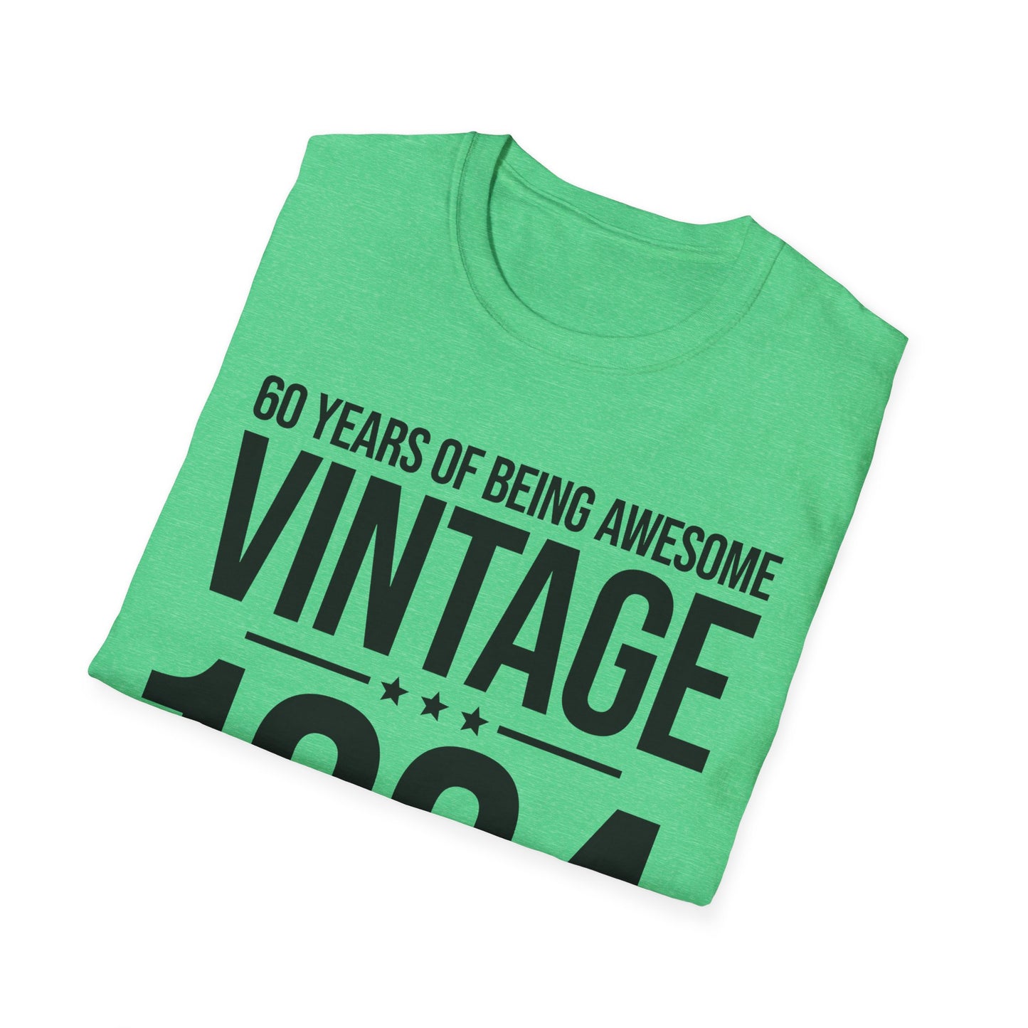 60 Year Old Gifts Vintage 1964 60 Years Awesome 60th Birthday T-Shirt