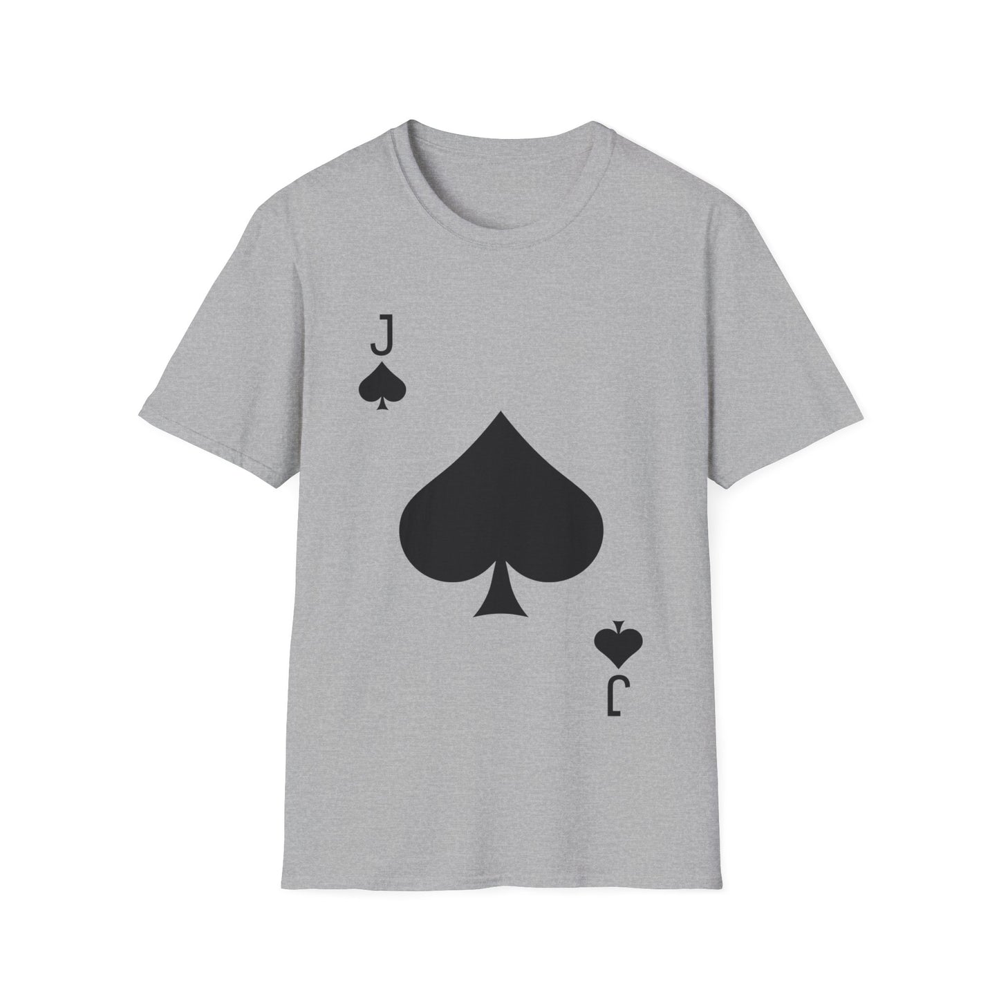 Jack of Spades Deck of Cards Halloween Costume  T-Shirt For Men