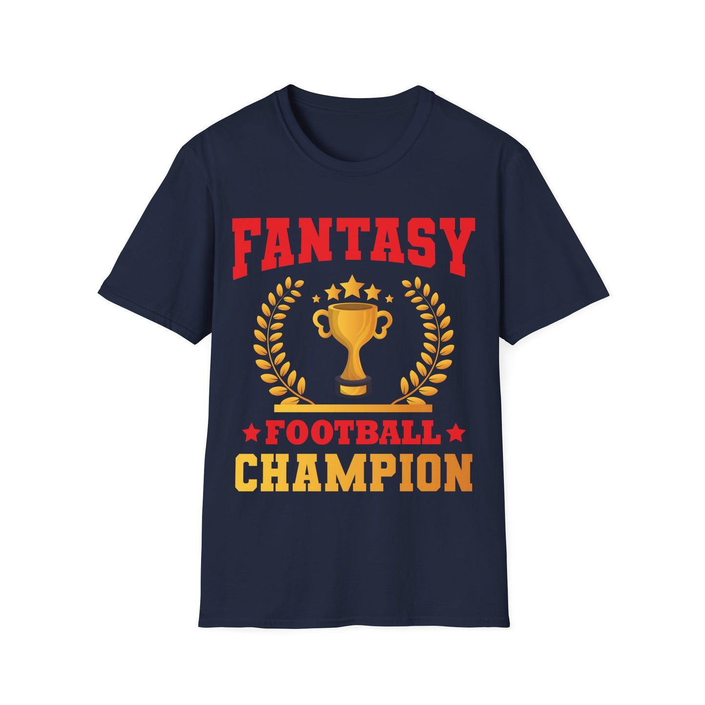 Funny Fantasy Football League Champion Footballer T-Shirt Men Women