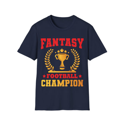 Funny Fantasy Football League Champion Footballer T-Shirt Men Women