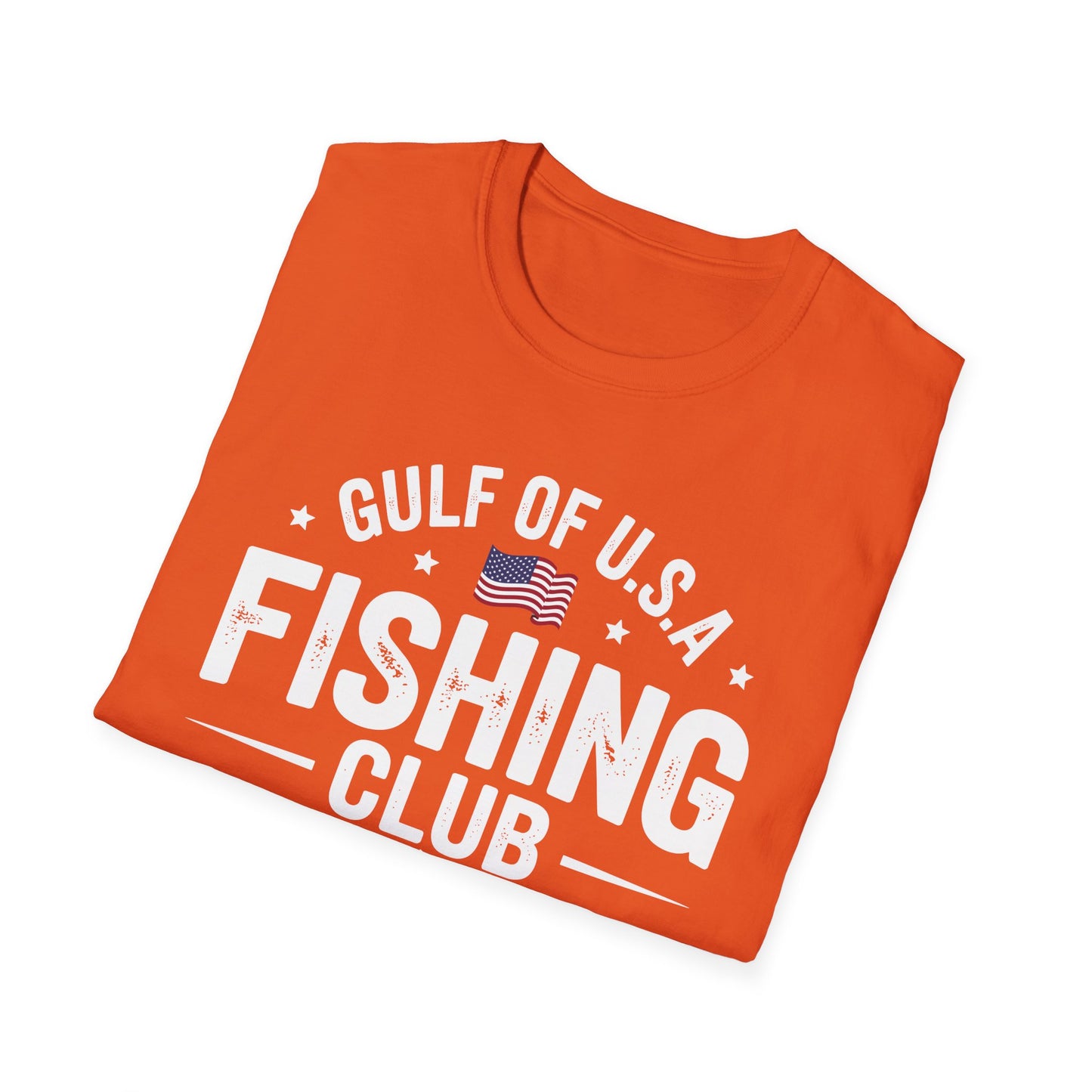 Funny Gulf of US America Fishing Club Hobby Fisher T-Shirt For Men Women