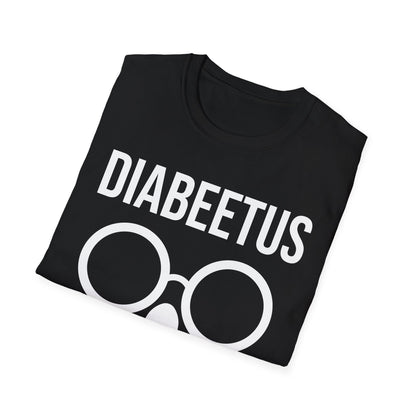 Diabeetus Awareness Diabetic Beard Support Grandpa Grandma T-shirt