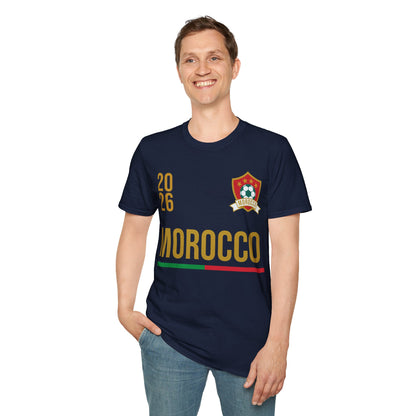 Moroco Soccer Tee Flag Football Shirt Gift USA 2026 T-Shirt