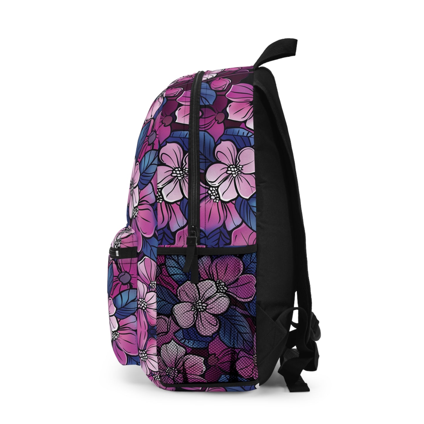 Sakura Blossoms Colored Pattern Backpacks For Men Women Kids School Travel, Capacity School Backpacks