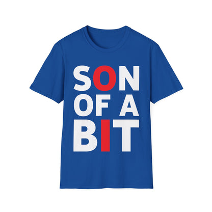 Son Of A Bit Computer Science Binary Code IT Tech Programmer T-Shirt