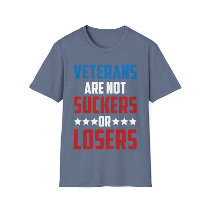 Anti Trump Veterans Are Not Suckers Or Losers Vote out 8645 T-Shirt Men Women