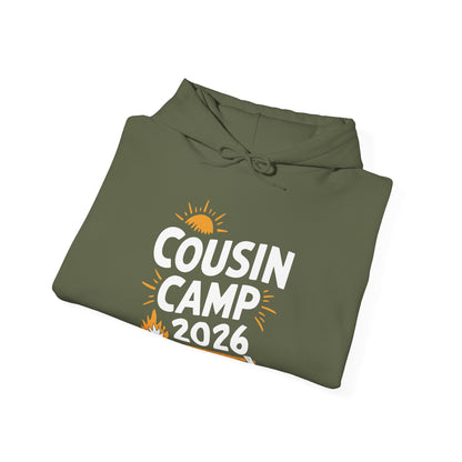 Cousin Camp 2026 Summer Vacation Trip Matching Family Hoodie For Men Women