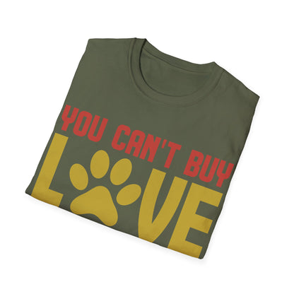 Animal Lover Gift You Cant Buy Love But You Can Rescue It Pet Adoption T. shirt