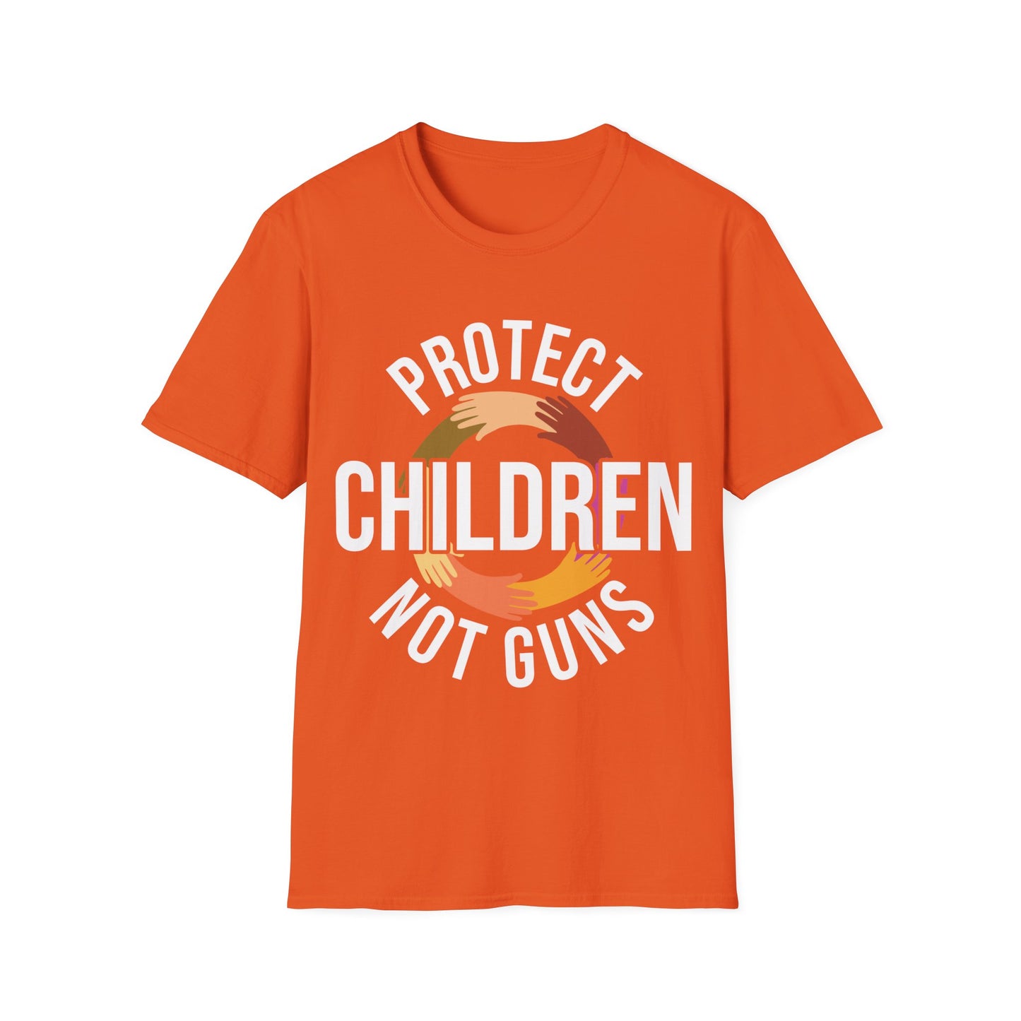 Protect Children Not Guns Wear Orange Day T-Shirt Men Women