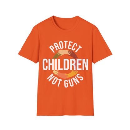 Protect Children Not Guns Wear Orange Day T-Shirt Men Women