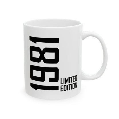 45 th Birthday 45 Years 1981 Gift Coffee Mug For Men Women