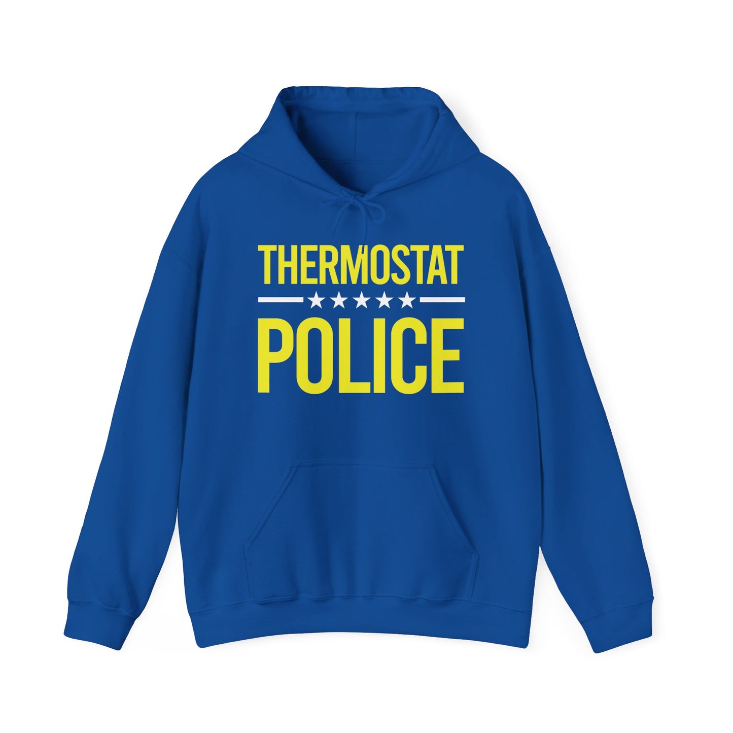 Mens Thermostat Police For A Police Fathers Day Dad Papa Hoodie