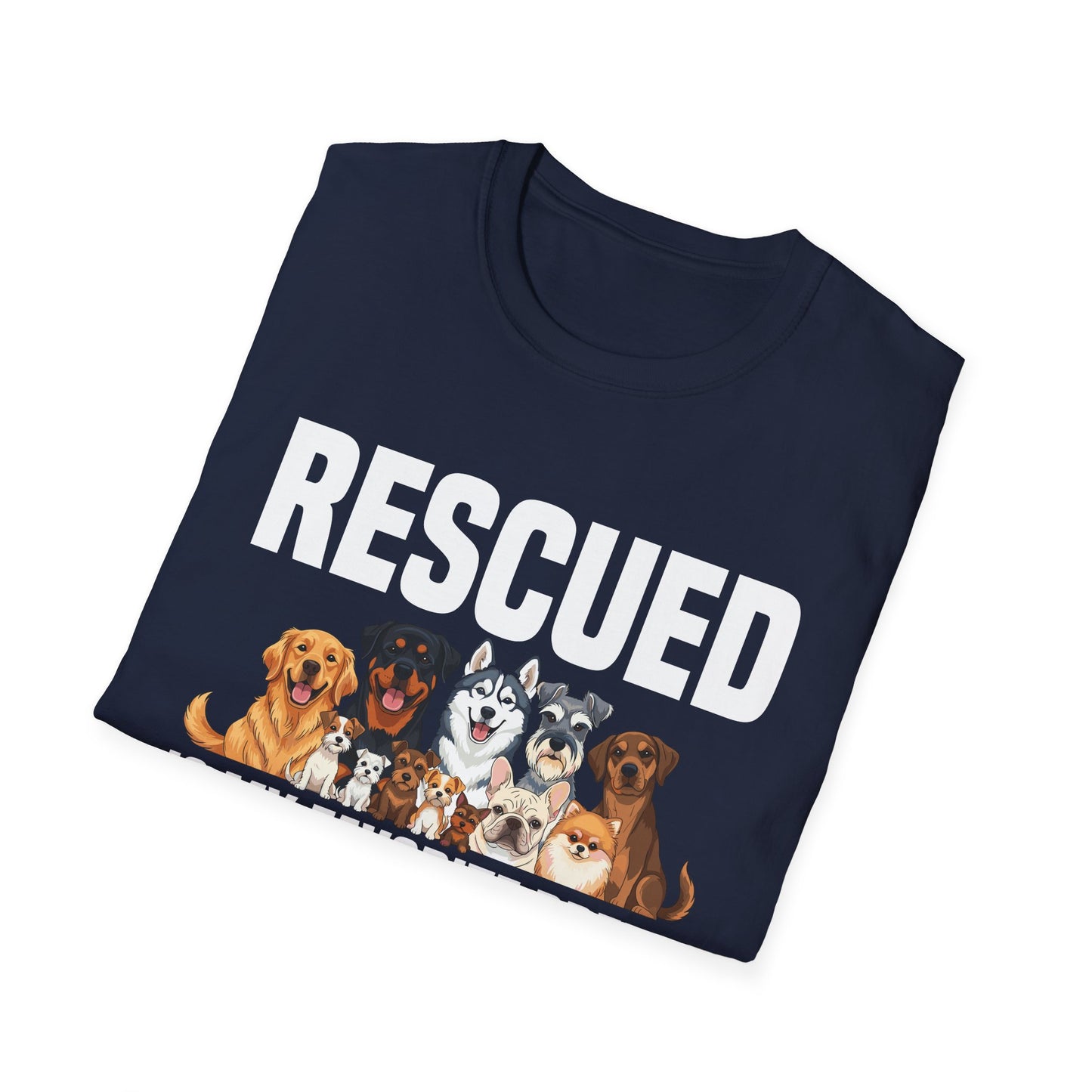 Rescued is My Favorite Breed Animal Rescue T-Shirt