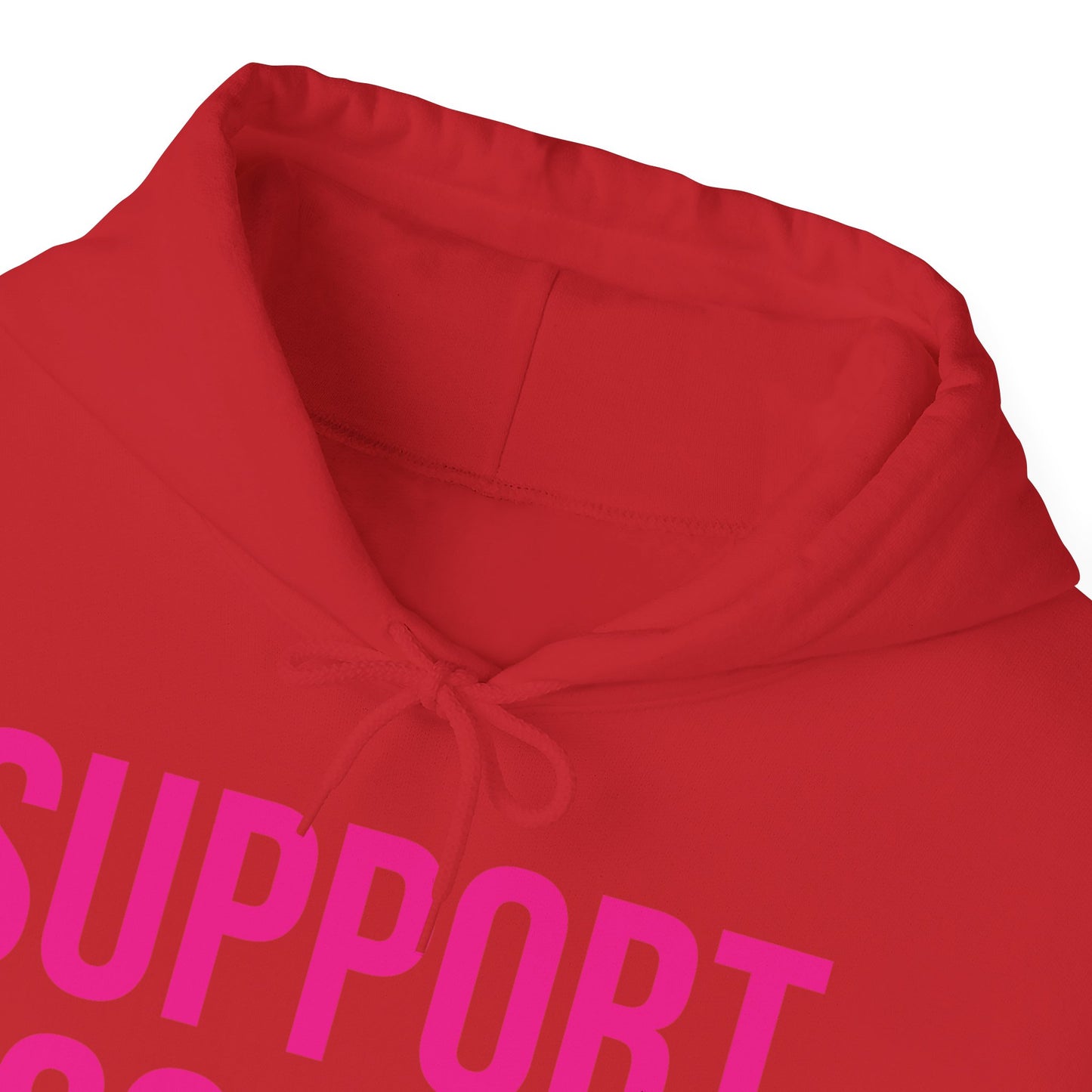 Support Squad Breast Cancer Warrior Awareness October Pink Hoodie