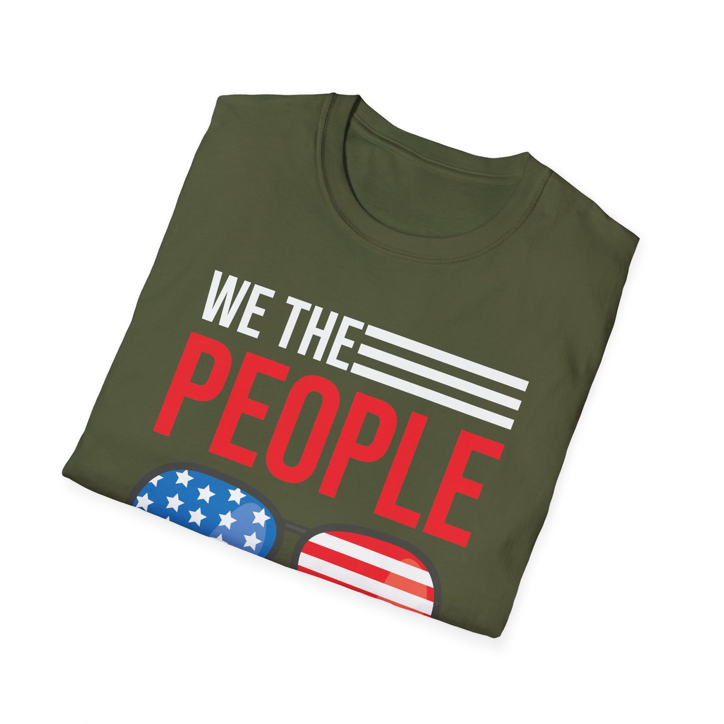 Funny We The People Like to Party Drinking 4th of July USA Independence Day T-Shirt For Men Women