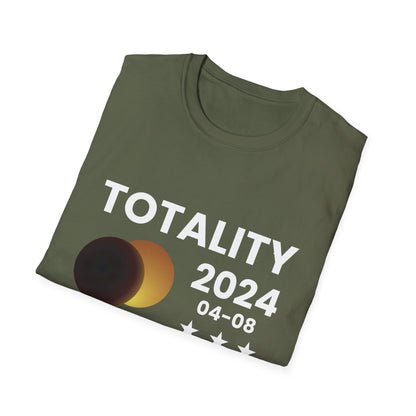 Totality Solar Eclipse 2024 America Retro Total Eclipse T-Shirt For Men Women T-Shirt