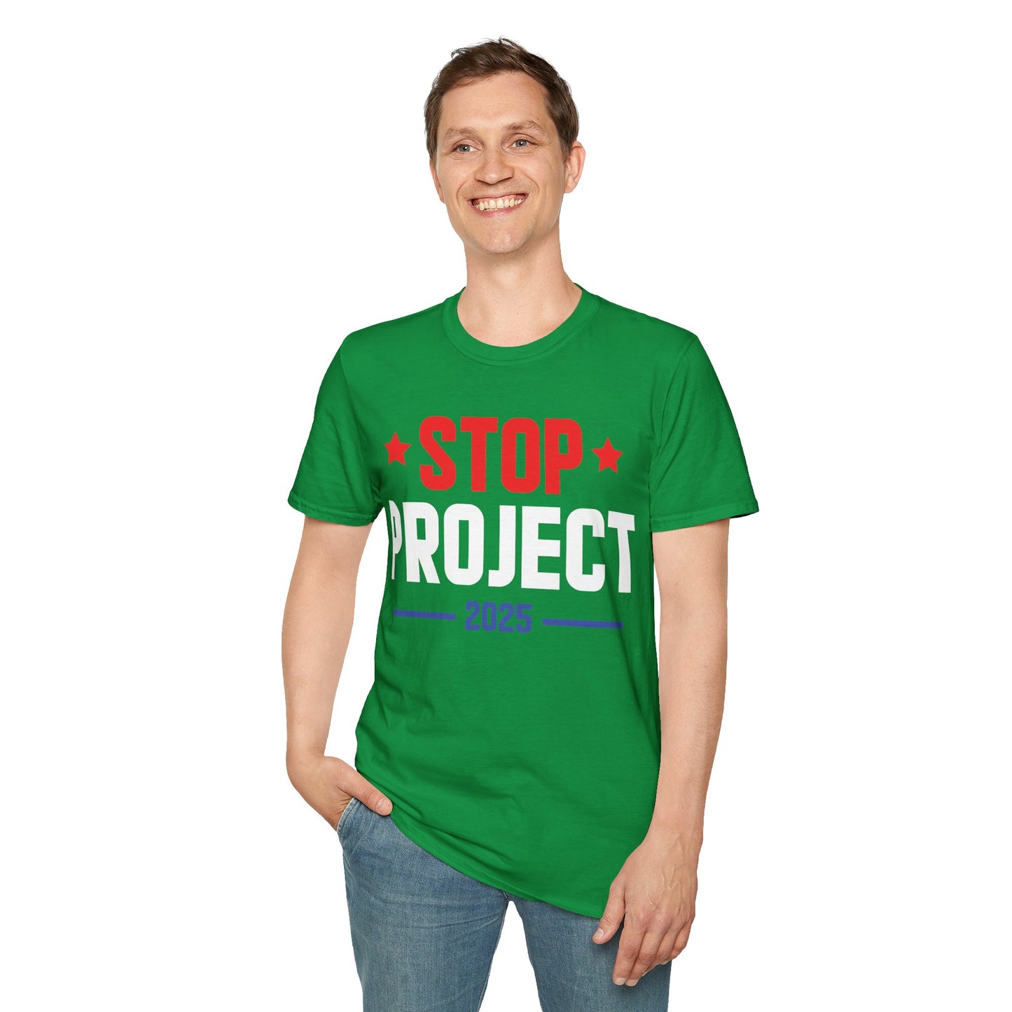 Stop Project 2025 T-Shirt For Women Men T-Shirt