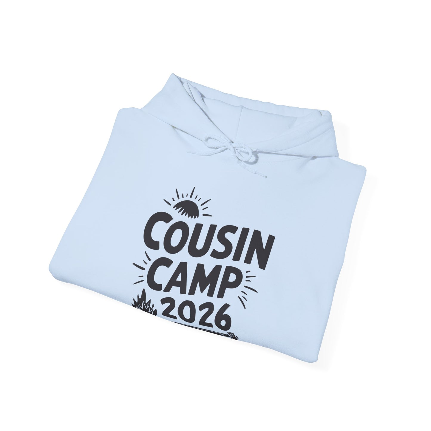 Cousin Camp 2026 Summer Vacation Trip Matching Family Hoodie For Men Women