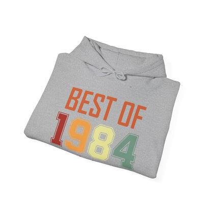 Funny Vintage Best of 1984 40 Year Old Gift 40th Birthday Hoodie For Men Women Hoodie