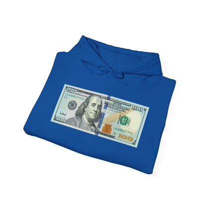 Funny Pro Trump 100 Dollar Bill Donald Trump Signature 4th of July American Patriot Support Trump Gift Hoodie