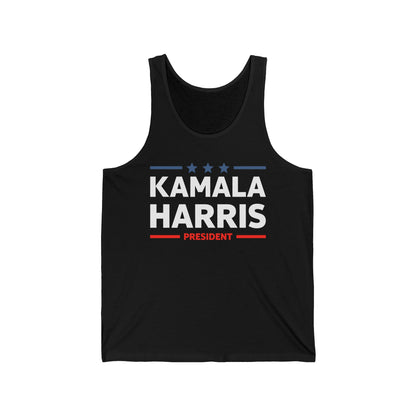 Kamala Harris President 2024 Campaign Tank Top For Men Women