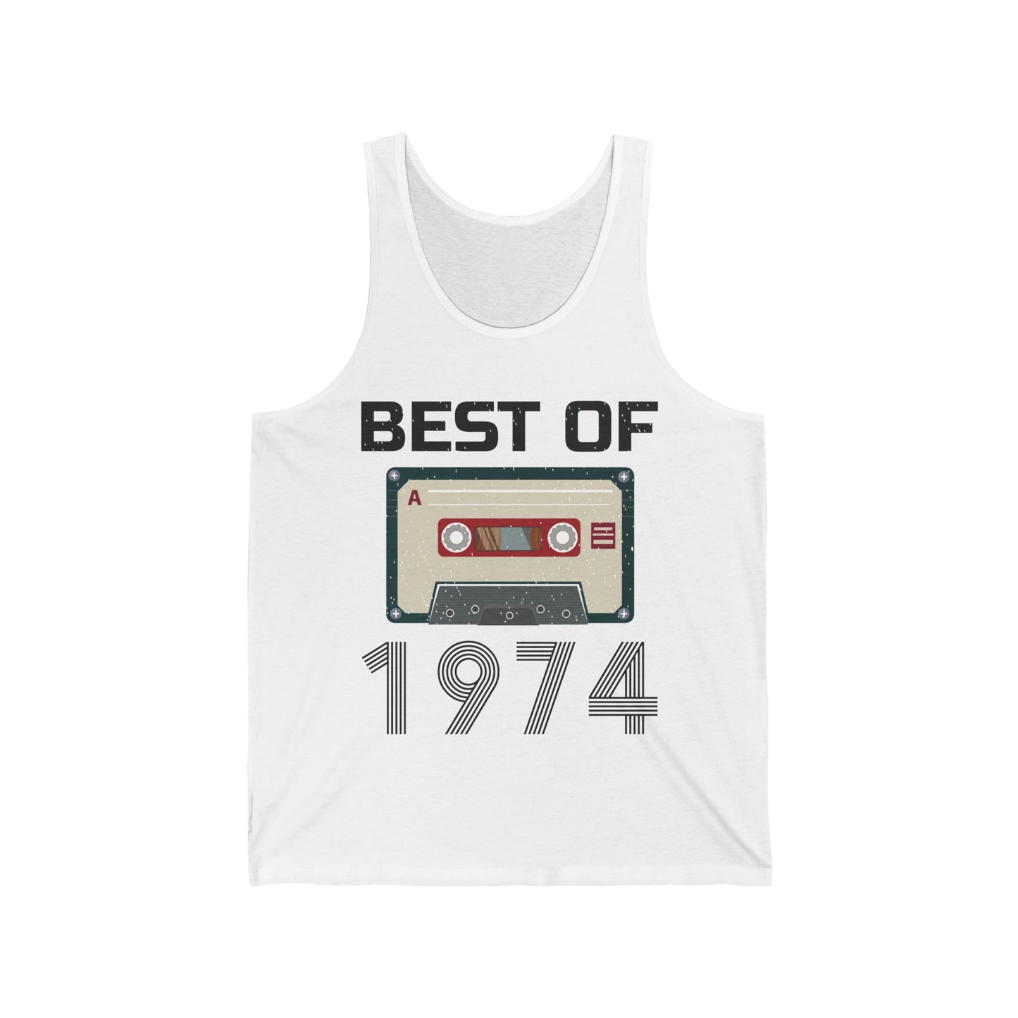 Best Of 1970 Cassette Tape 50th Birthday Gifts Vintage Tank Tops  For Men Women