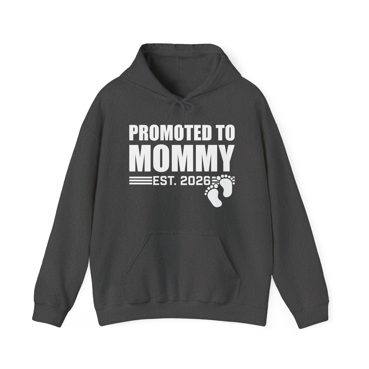 Promoted To Mommy 2026 Pregnancy Announcement Mothers Day Mom To Be Hoodie