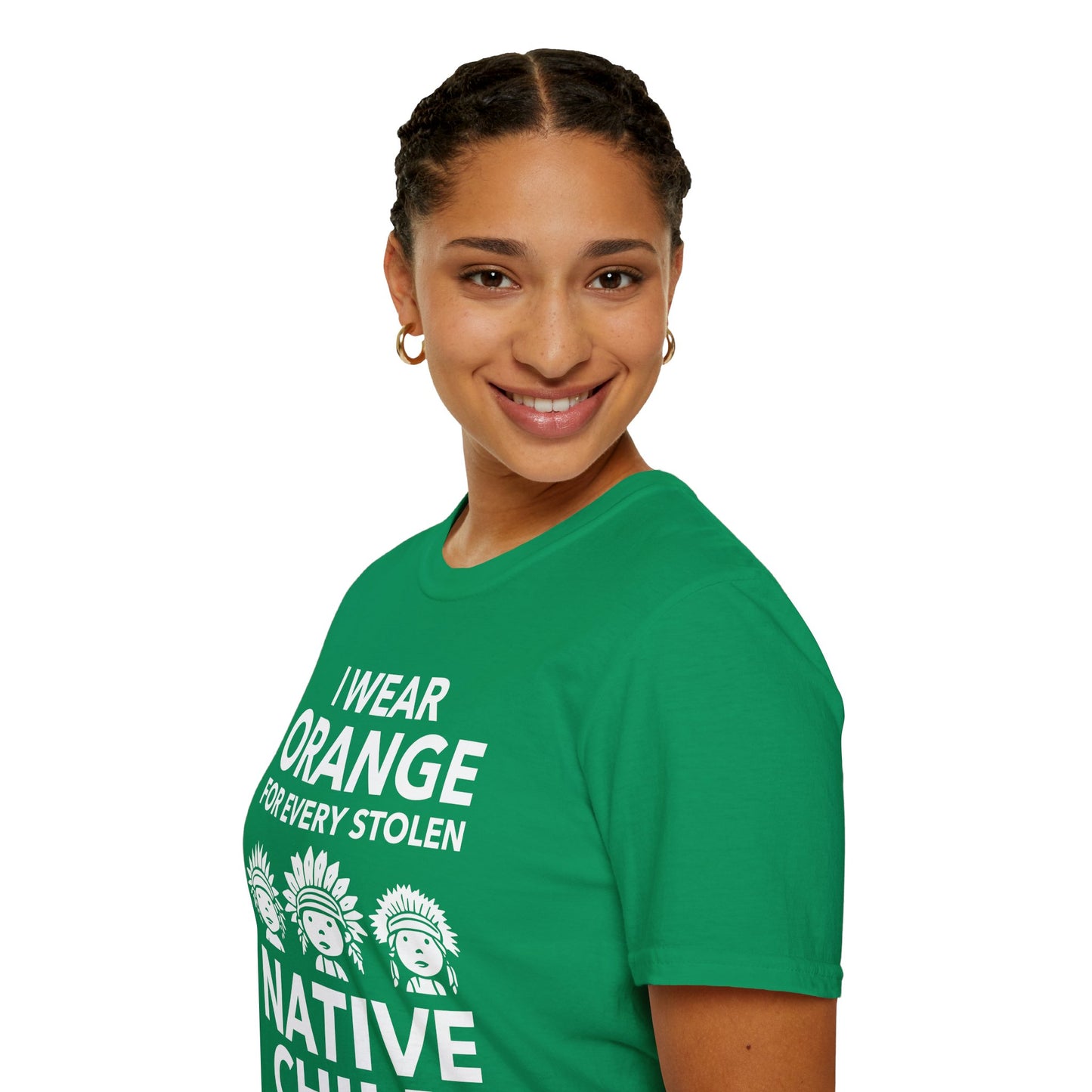 I Wear Orange for Every American Native Child Indian Pride T-Shirt for Men Women
