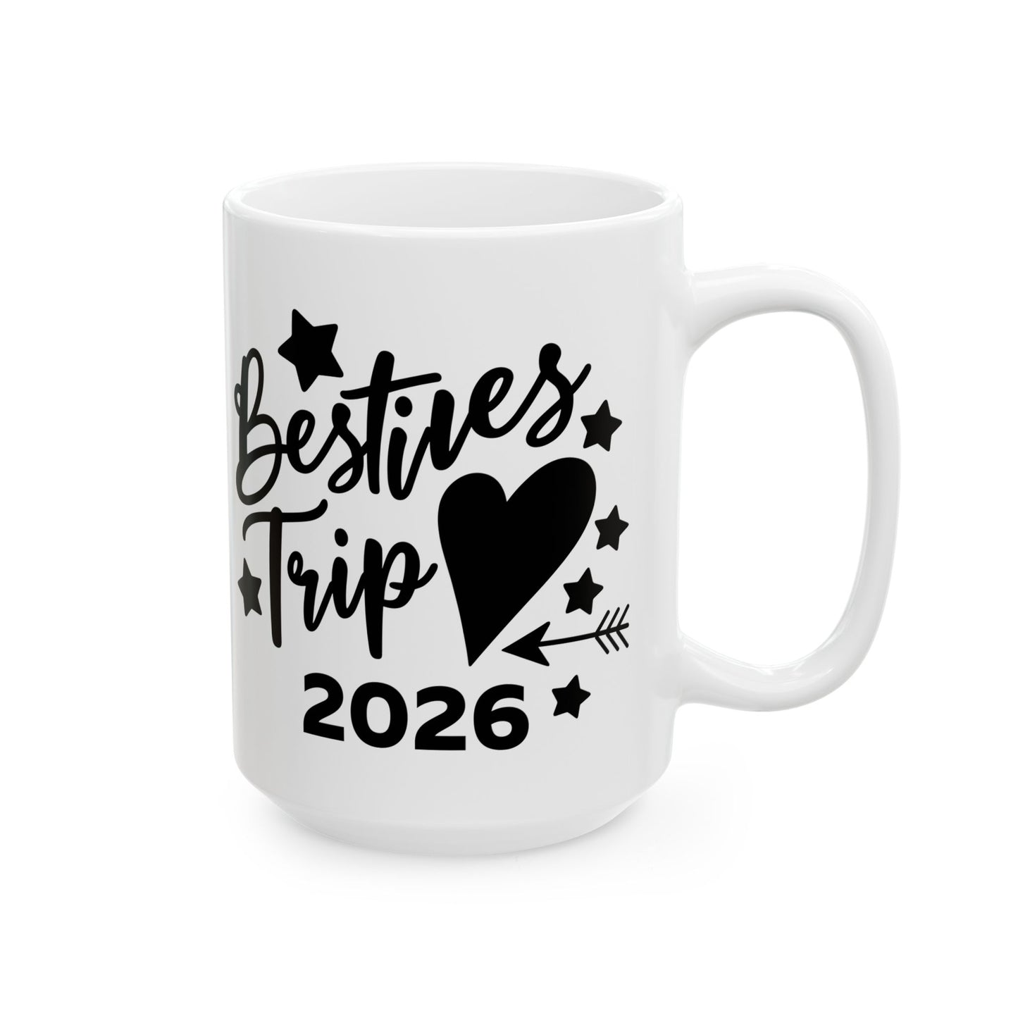 Funny Besties trip or Weekend 2026 For Girls and Women Vacation Coffee Mug