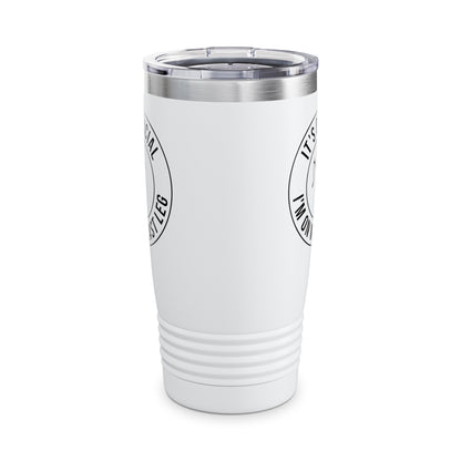 Its Official I'm On My Last Leg Amputee Funny Tumbler For Men Women