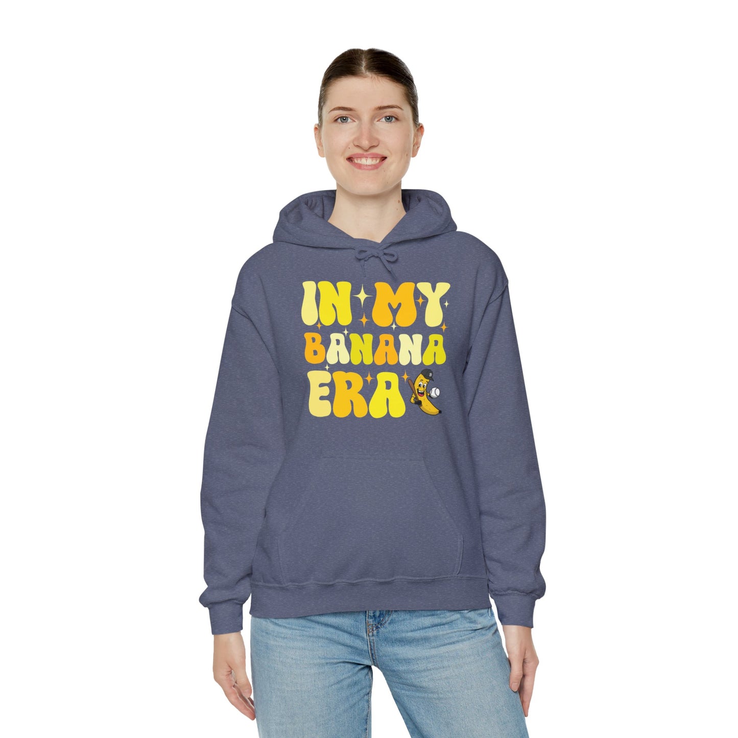 Funny In My Bananas Era Fruit Lover Baseball Player Hoodie For Men Women Hoodie