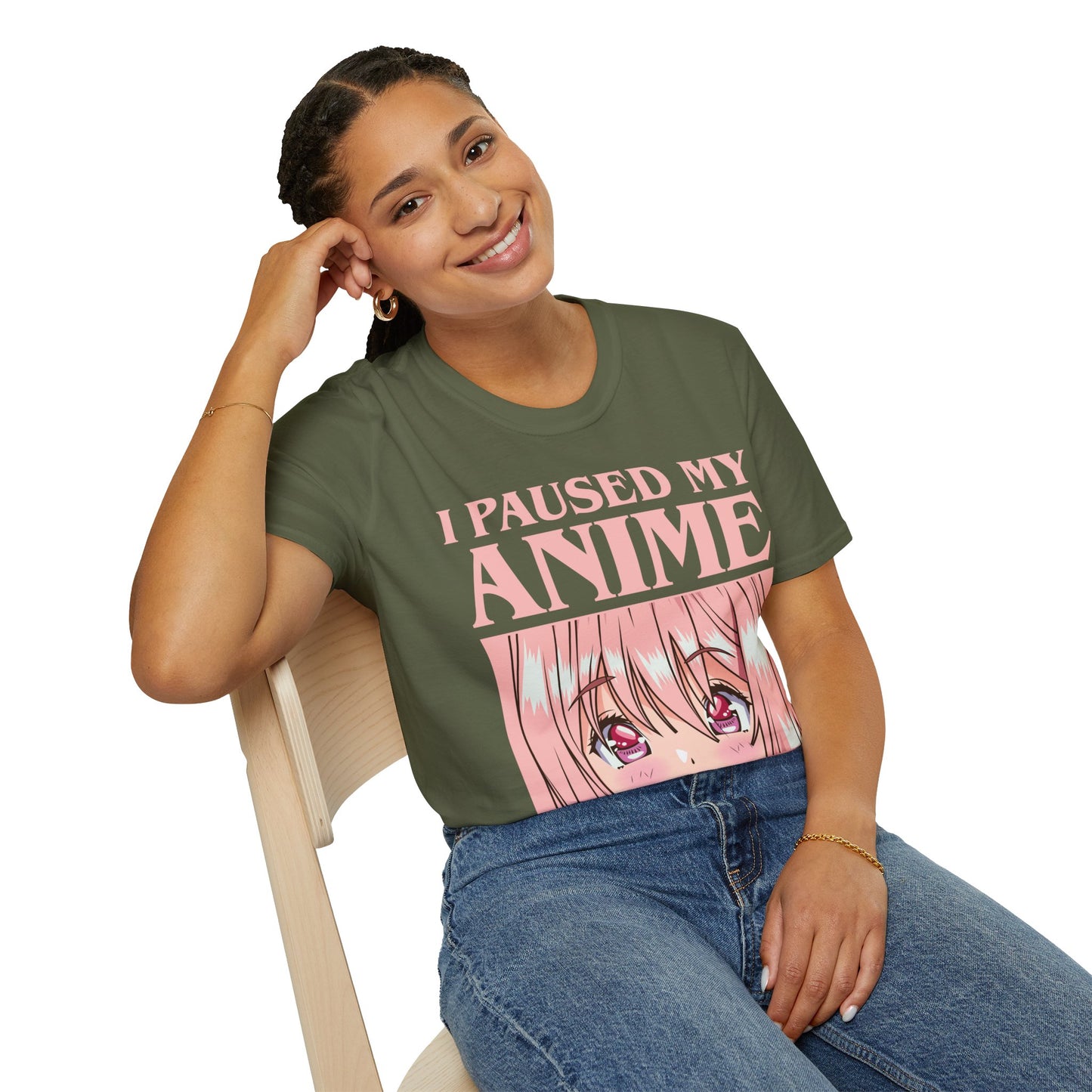 Funny I Paused My Anime T-Shirt