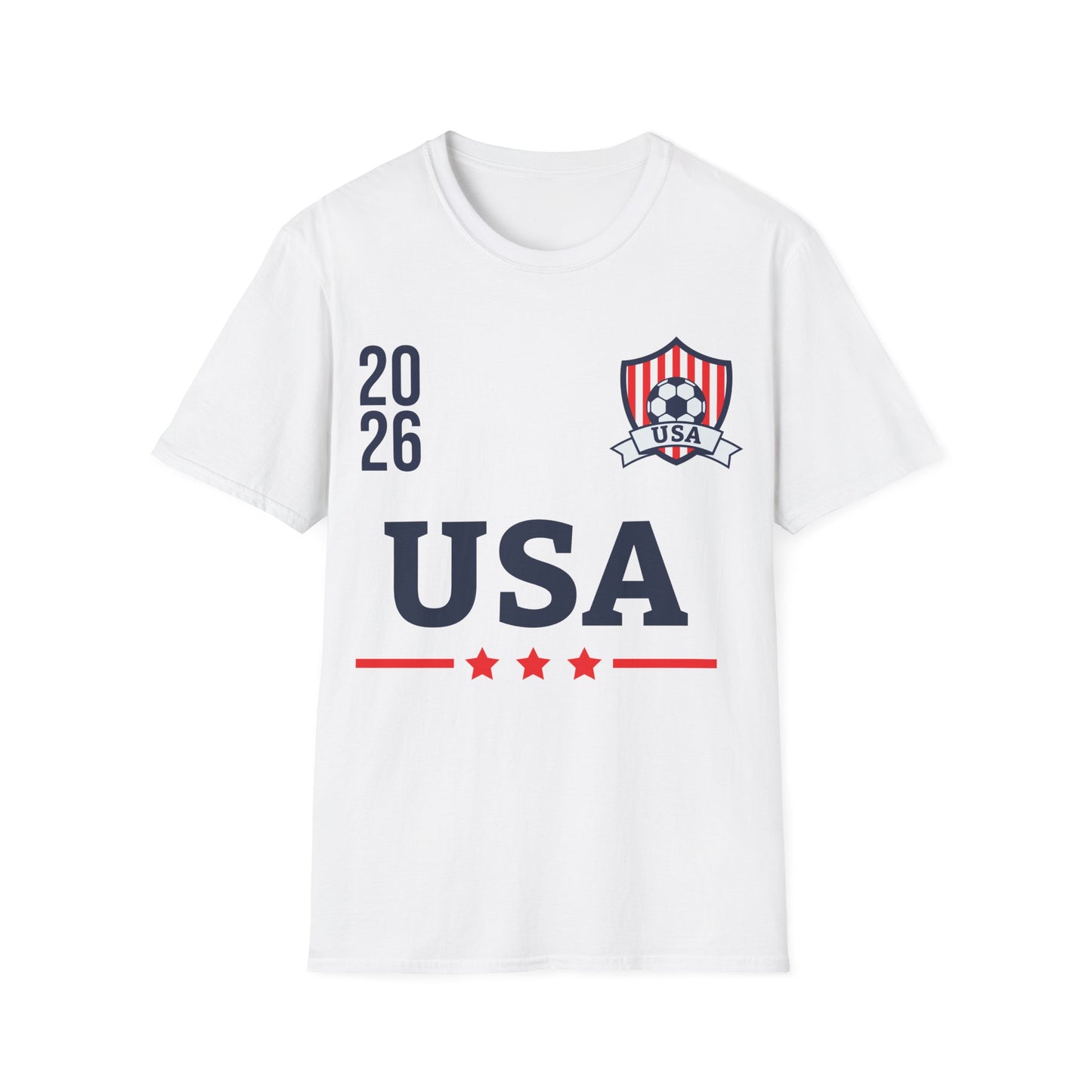 USA Soccer Tee Flag Football Shirt Gift 2026 T-Shirt