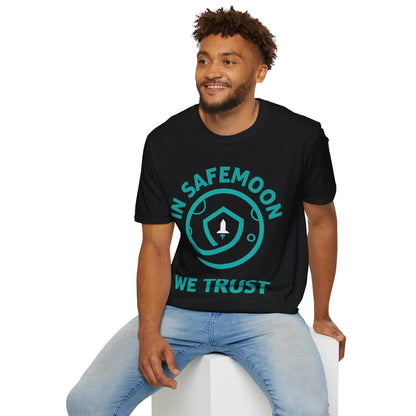 In Safemoon We Trust Blockchain Cryptocurrency Crypto  Men Women T-Shirt