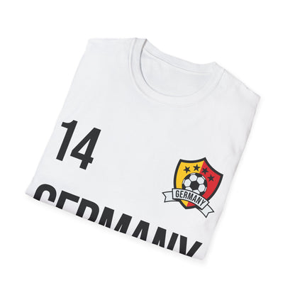 Germany Soccer Jersey Tee Flag Football Champions 2014 Gift T-Shirt