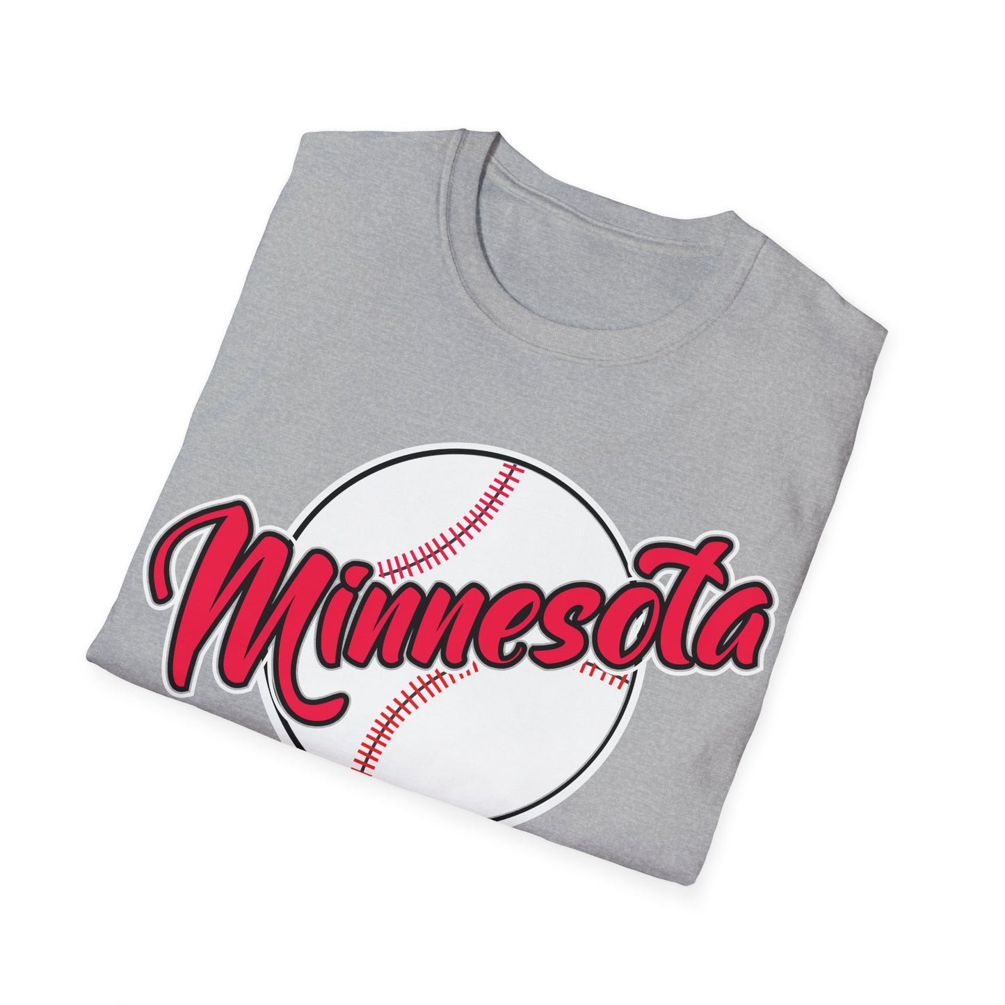 Minnesota Tee Vintage Baseball Throwback Retro T-Shirt For Men Women T-Shirt