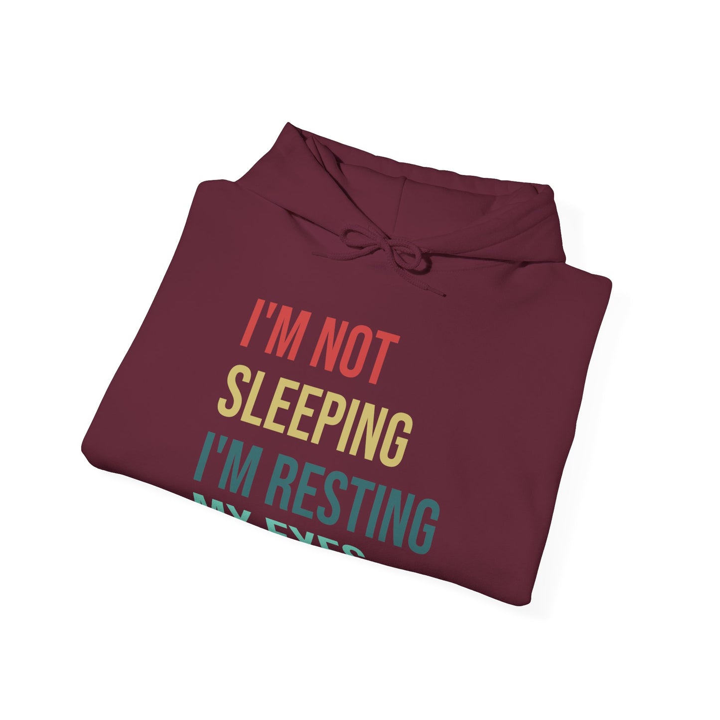 Funny I Am Not Sleeping I'm Resting My Eyes Best Dad Daddy Fathers Day Birthday Hoodie