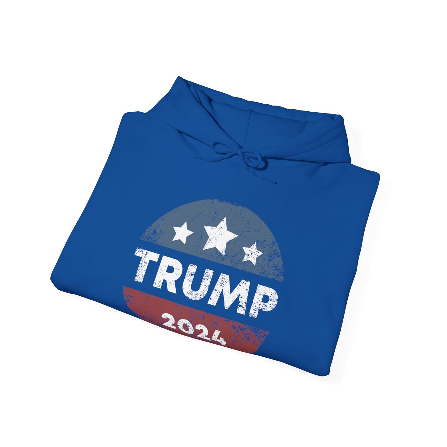 Trump 2024 Retro Campaign Button Re Elect President Trump Hoodie For Men Women Hoodie