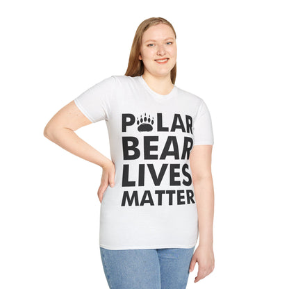 Polar Bear Lives Matter Arctic Save the Bears Animals Endangered T-Shirt