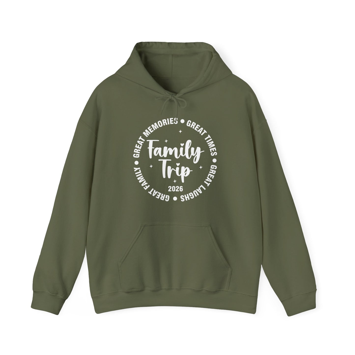 Family Trip Vacation 2026 Matching Summer Group Hoodie For Men Women