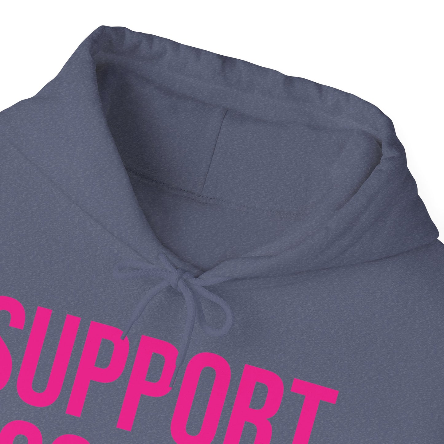 Support Squad Breast Cancer Warrior Awareness October Pink Hoodie