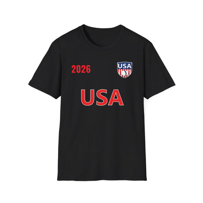 USA T-Shirt Cricket Lovers Fan Team Support 2026