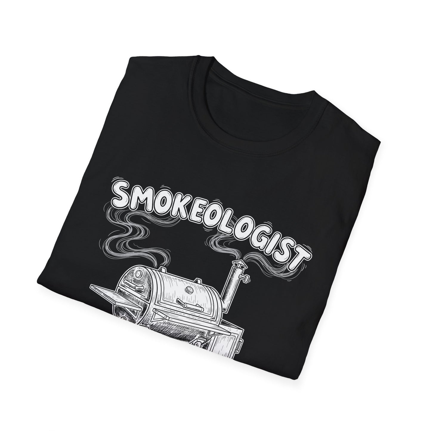 Funny Smokeologist Pitmaster BBQ Smoker Grilling T-Shirt